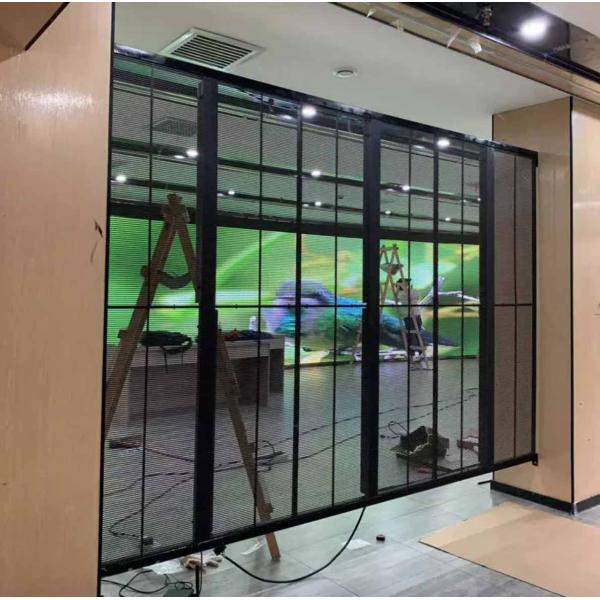 Frameless фасад P3.91 сетки СИД - максимум 3840Hz 7.82mm шкаф обновленного тарифа алюминиевый