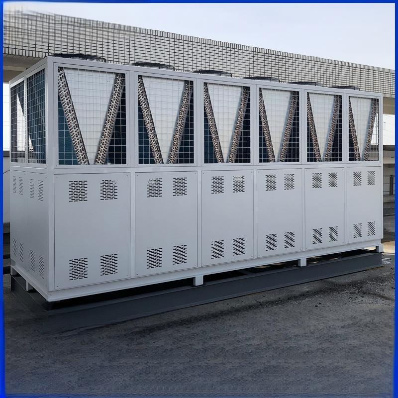 Packaged Air Cooled Industrial Screw Chiller Outdoor 52000CFM