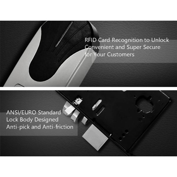 Замки серебряной гостиницы электронные оцинковывают емкость данным по карт напряжения тока деятельности 200 сплава 6В