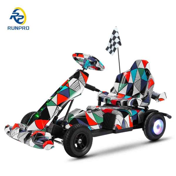 Go Kart Pro Kids Electric Buggy 4 Wheeler Transmission draft drive MAX SPEED 18-25km/h