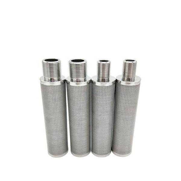 Water Treatment SS316 Sintered Filter Cartridge For Filtration