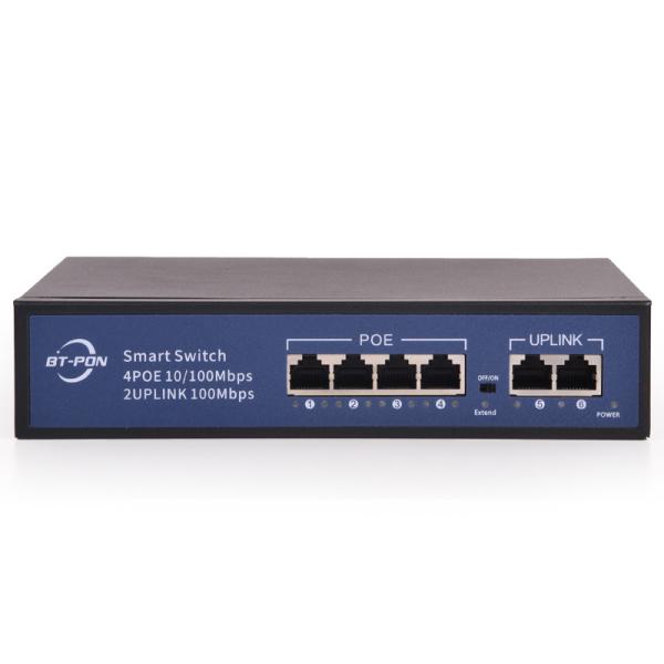 8 гаван переключатель сети гигабита Poe++ автономный IEEE802.3af/At/Bt