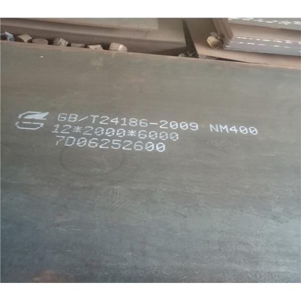 Hot Rolling And Cold Rolling Wear Resistant Metals Steel Plate NM400 360-450HB