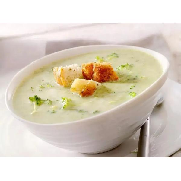 OEM Cream Broccoli Soup Instant Vegetable Milk Soup Ready To Eat Packed Food