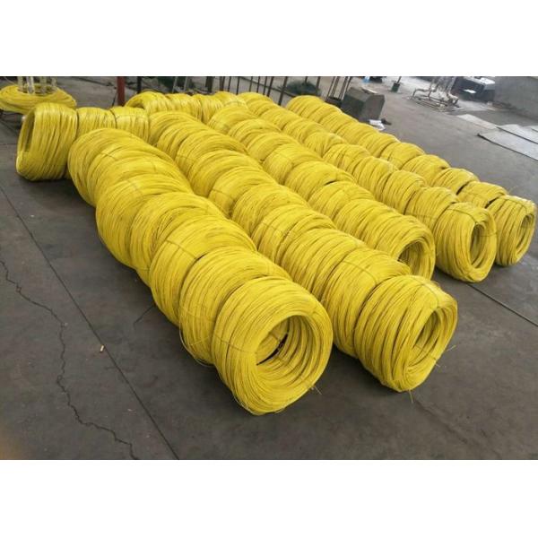 Yellow Black Annealed 16 Gauge Metal Tie Wire Reel
