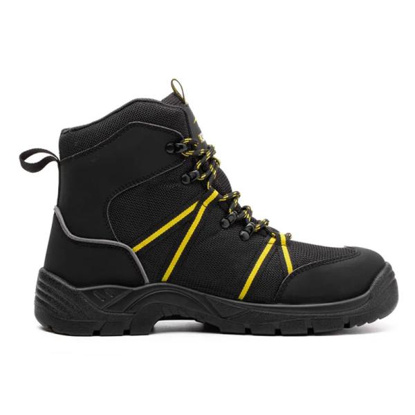 Bottes de travail anti-dérrapage / anti-ponture résistantes aux chocs