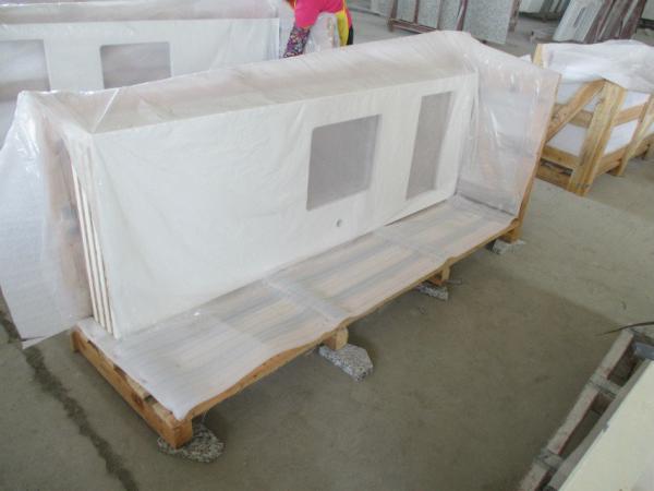 Multi Color Yellow Color Quartz Stone Countertops For Bathroom Vanity Kitchen Countertop