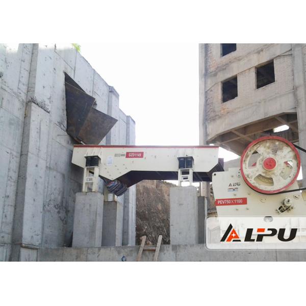 High Efficiency Grizzly Vibrating Feeder In Gravel Production Line