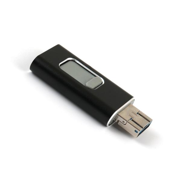 Андроид Iphone 3 в одном приводе USB внезапном вся консервная банка легкая для использования