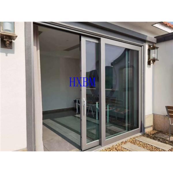 Порошок покрыл раздвижные двери 6063-T5 стекла AS2047 12A алюминиевые