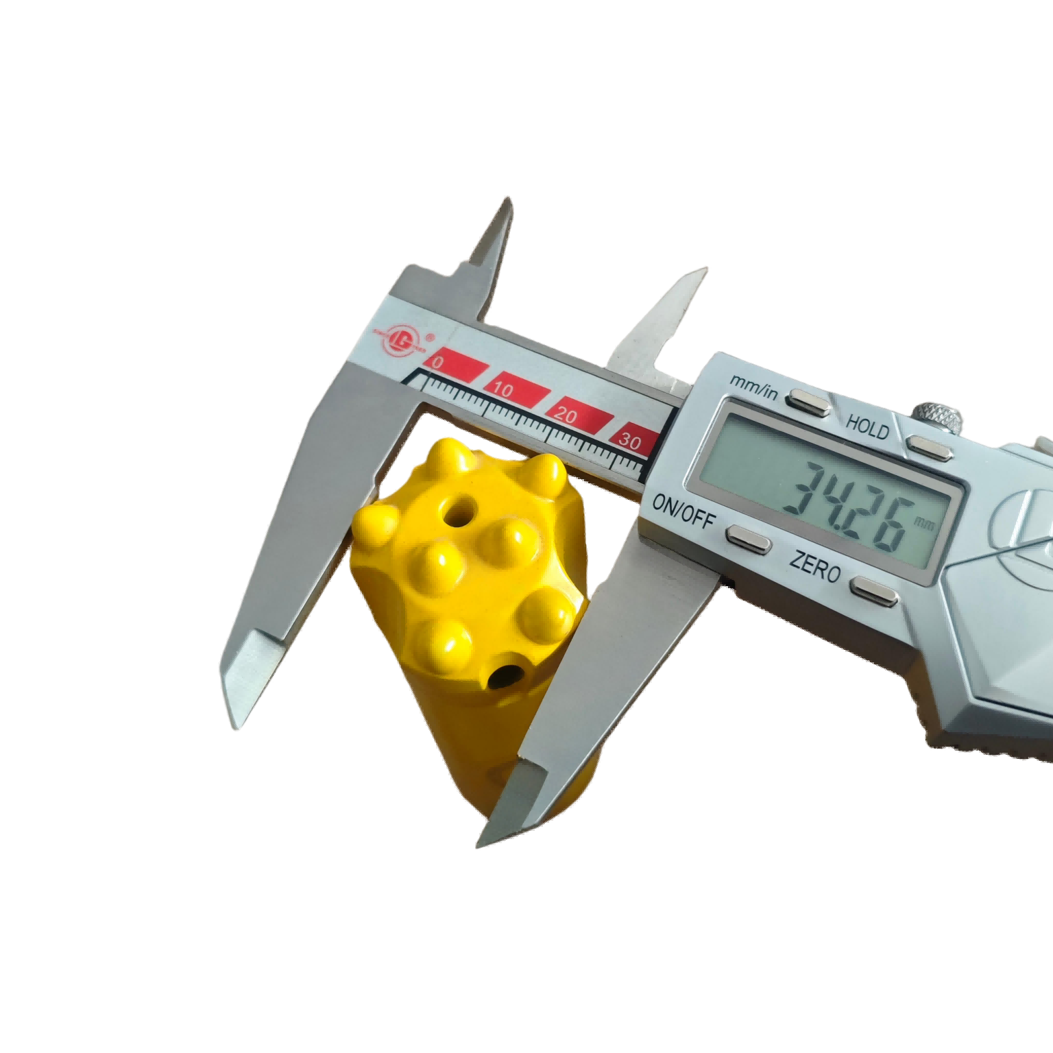 Precision 7 Tooth R22 Threaded Button Bit 34mm For Consistent Drilling