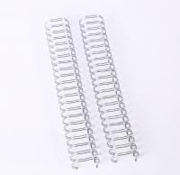 Carnet double galvanoplastie de fil d'obligatoire de boucle de 3/8 pouce