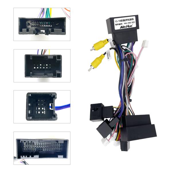 Ford Tiggo Car DVD Player Ultra-thin Narrowedge Car DVD Player With Frame Cable