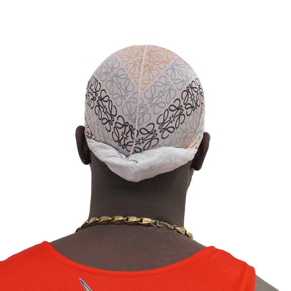 Luxury Silk Polyester Design Durag For Men