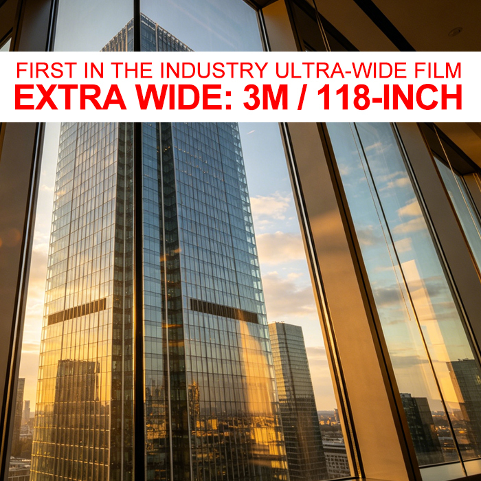 Gradient Architectural Glass Decorative Film | 3m Wide Window Film