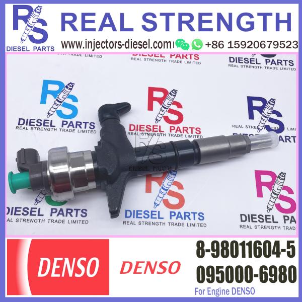 DENSO ISUZU 4JJ1 D-MAX распылители форсунки распылителя форсунки дизельного топлива Denso 3,0 автозапчастей 095000-6980 8-98011604-5
