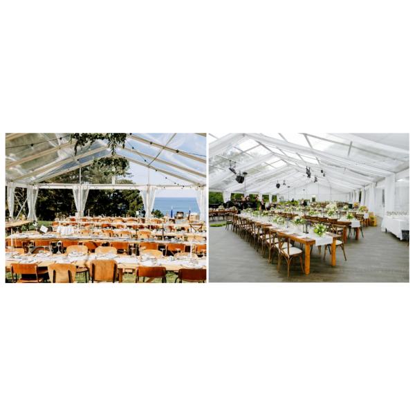 Наружные большие белые свадебные приемы для церкви, свадебных вечеринок и т.д.