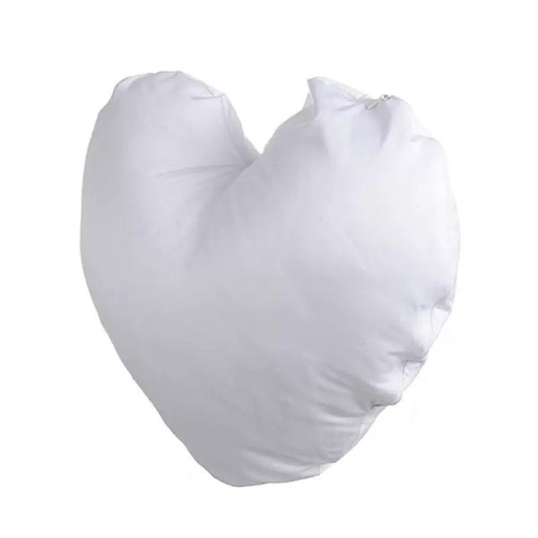 Sublimation Heart Pillow Peach Skin Polyester Sublimation Cushion Cover Blanks