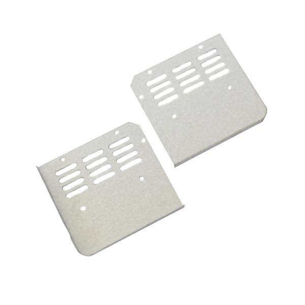 Металлическая штамповка, пробивание, изгиб с односторонней скобкой