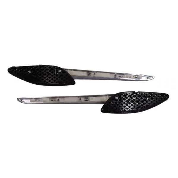 High-Qulity Car Parts Fender Grill Electroplated plastic Chrome Fender air Vent for Bentley Continental GT GTC