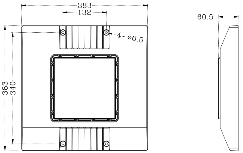 Белым приведенная цветом сень бензоколонки освещает 165lm/w 100w 150w IP66 IK10 85 градусов