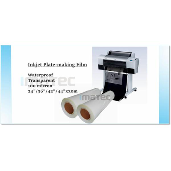 Водоустойчивый ясный прозрачный фильм шелковой ширмы положительный для струйного печатания