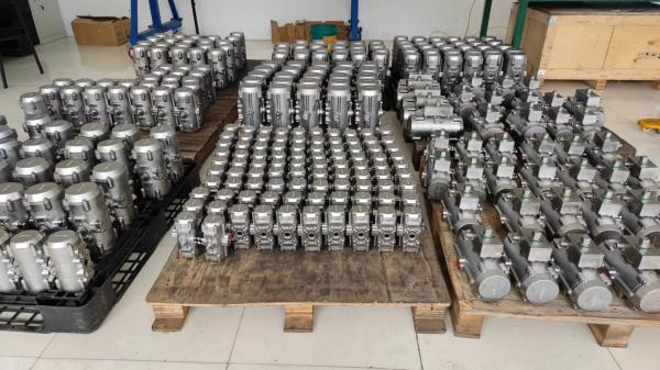 304 / 316 Stainless Steel Rotary Actuator Ball Valve Quarter Turn Actuator For Ship Marine  Offshore