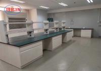 Banco de laboratório de química personalizável China Fabricantes com DTC 16-inch Rail Epoxy Coated Faucet Alumínio Handle