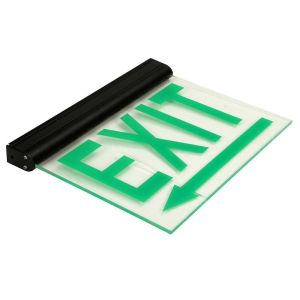 15 Pcs SMD LED Aluminum Exit Sign Ceiling Suspended Emergency Light DSL015AM