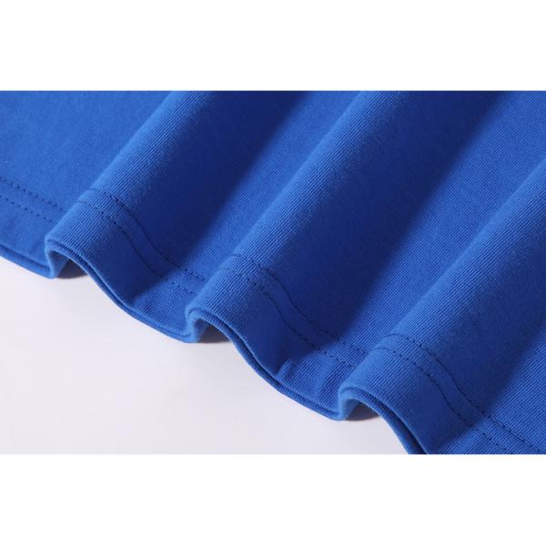 T-shirts à manches longues en blanc 280gm ordinaire 100% coton Homme T-shirt en coton épais surdimensionné