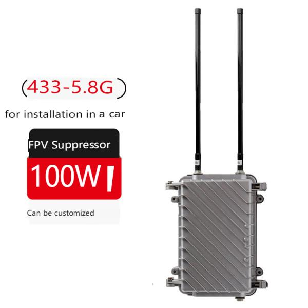 Mini-2 Vehicle Mounted UAV Counter Controller Suppressor UAV Defense System Omnidirectional Jamming Equipment