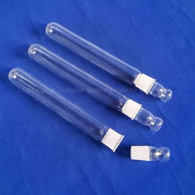 Factory Custom Corrosion Resistant Grinding Quartz Bottle