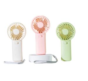 AAA Battery Handheld Fan 2W ABS Body 6*3.7*12.5cm Size 53.7g Lightweight With