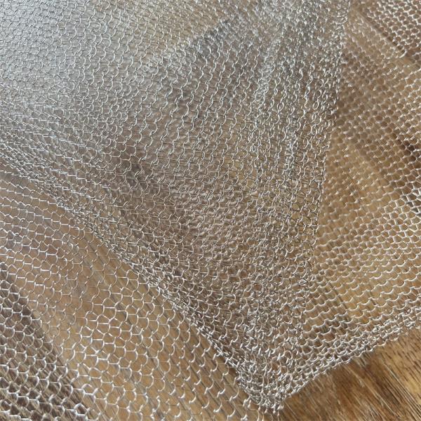 Gaine d'isolation en treillis métallique tricoté en acier inoxydable 304 430