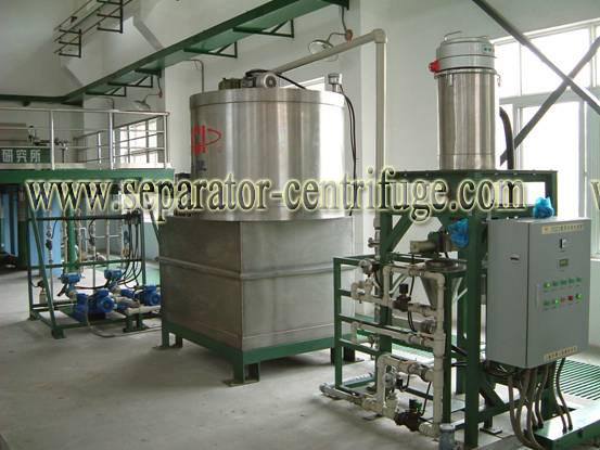 Equipamento fabril de secagem do tratamento de águas residuais