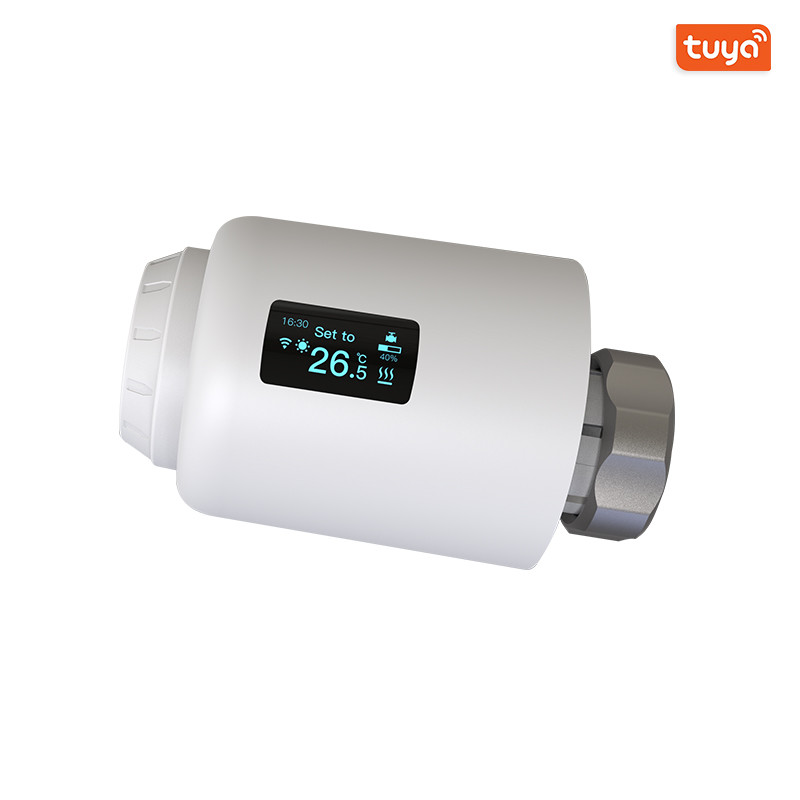 Домашний термостат ZigBee WiFi умный для экрана дисплея OLED/клапана радиатора