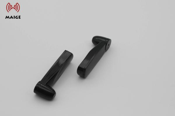 EAS AM / RF Security Flat Pencil Sensor Hard Tag With Wire For Clothes