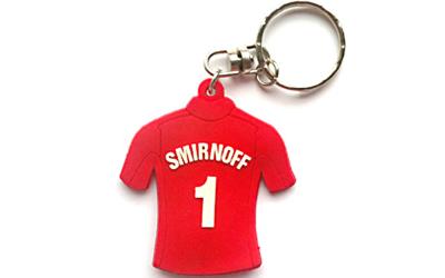 Personalized PVC Rubber Keychain Cartoon Character Design Die Casting Process