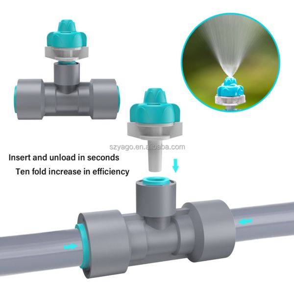 Smart Micro Spray Irrigation System - Efficient Water-Saving Automatic Drip Irrigation Kit with Easy DIY Installation for Versatile Applications