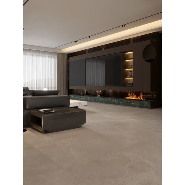 Milk Coffee Modern Living Room Tiles Easy Maintenance Fade Resistant