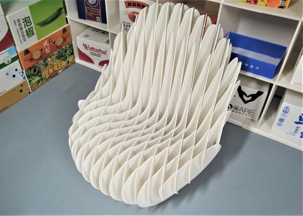 SGS PP Composite Corrugated Plastic Furniture Tables Anti Mold