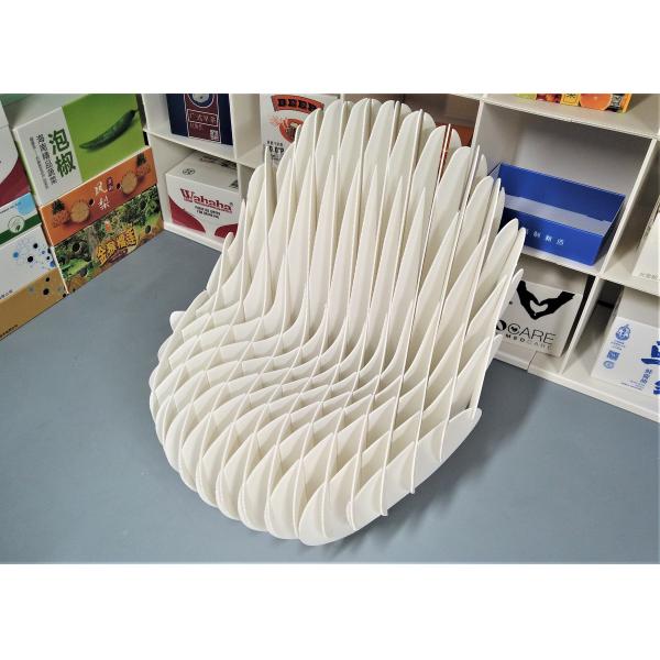 Стула мебели выставки столкновение рифленого пластикового анти-