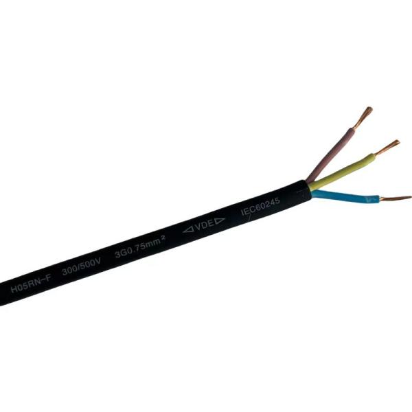 IEC 52 RVV Cable 300/300V 4 Core 1.0mm2 Flexible Power Cable PVC Copper Conductor 52 RVV/RV/BV/BVV Electric Cable Wire