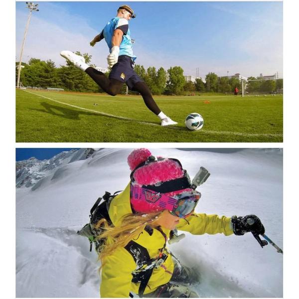 Anti Slip Photography Equipment Accessories , Action Camera Head Strap For GOPRO ODM