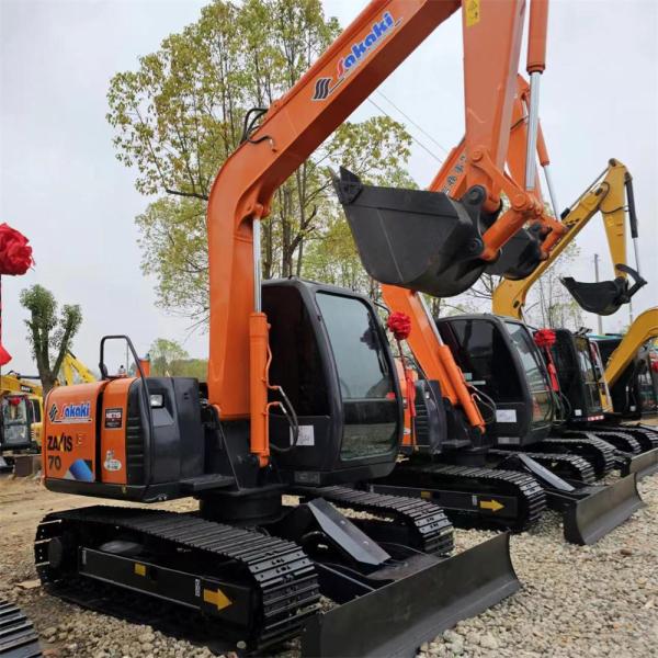 Zx70 Подержанный Hitachi Mini Excavator Гидравлический Hitachi 7 Ton Excavator Подержанный ZX60/ZX120/ZX135/ZX200/ZX240