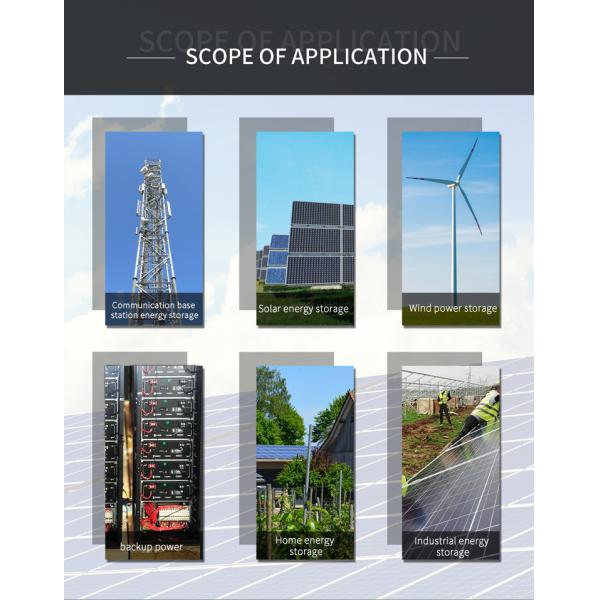 Домашний блок батарей системы 48v хранения солнечной энергии, батарея силы энергии Lifepo4