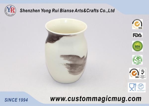 Customized Temperature Color Changing Cups Ceramic Rice Wine Mug