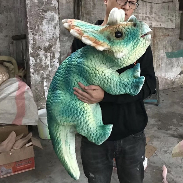 Realistic Dinosaur Puppet Custom Made for Film, TV and Theme Parks