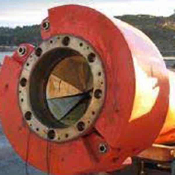 Flip Flap Valve Marine Breakaway Coupling SS304 / SS316 para mangueiras de transferência
