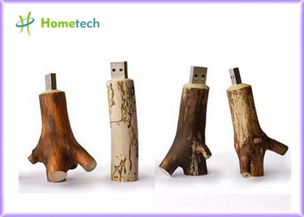 Novetly 2.0 tree branch Wooden USB Flash Drive promotional 4GB 8GB 16GB 32GB